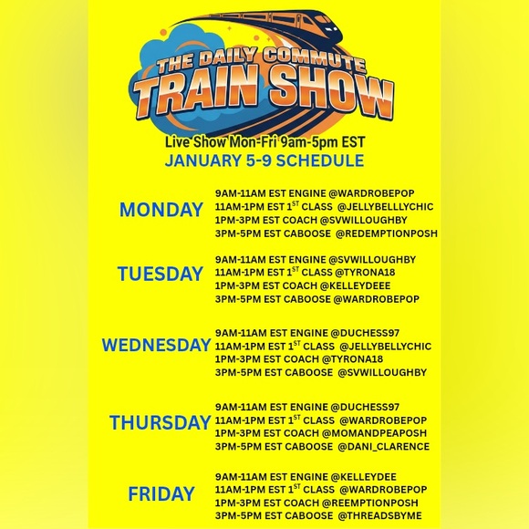 CLOTHES CAROU-SELL  🎠 ALL DAY MARATHON Jan.18th starts @10am IM ON @2pm EST - Picture 2 of 5